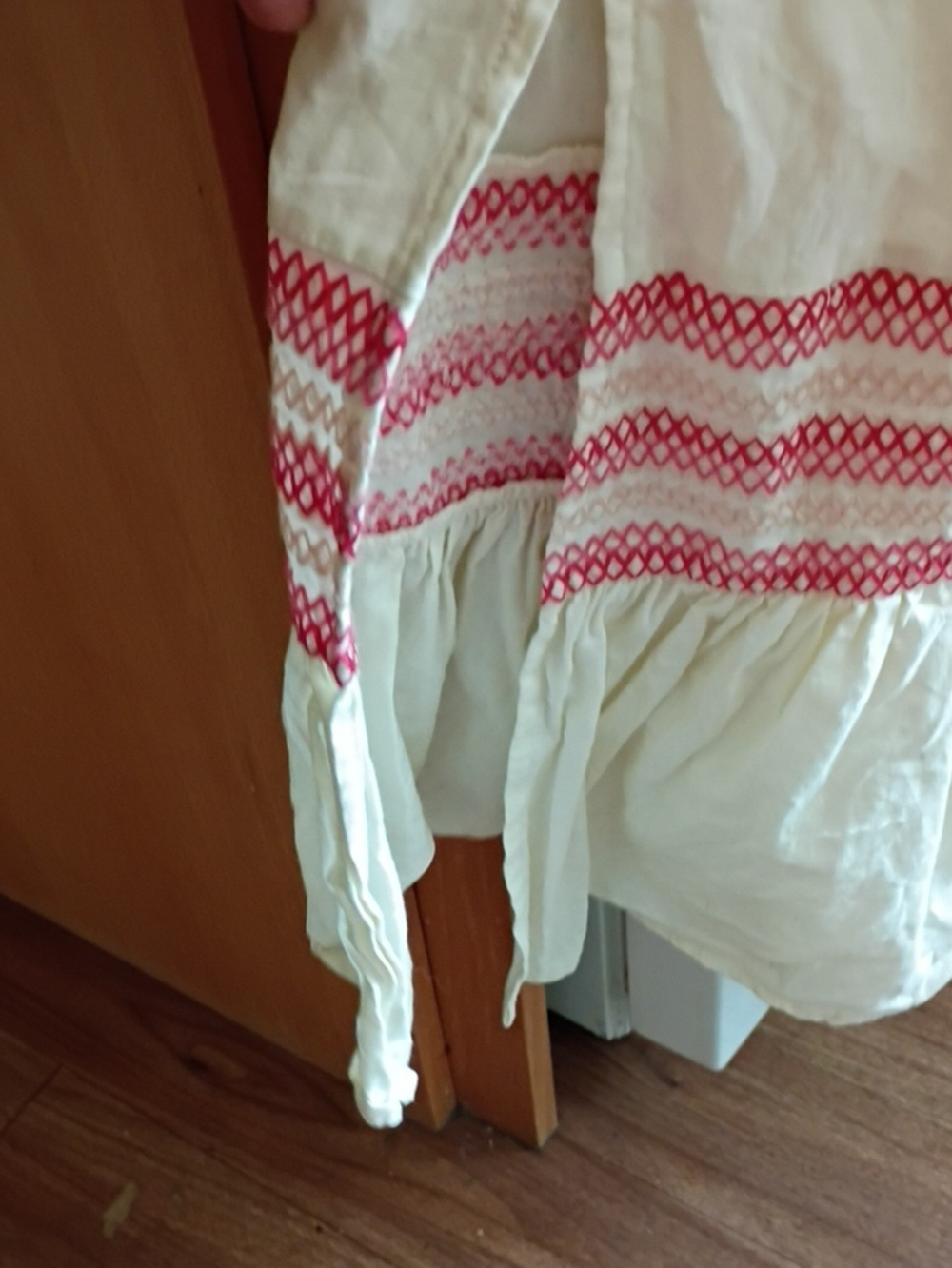 Free People Another Love Linen/Cotton Dress sz XS - Picture 8 of 14